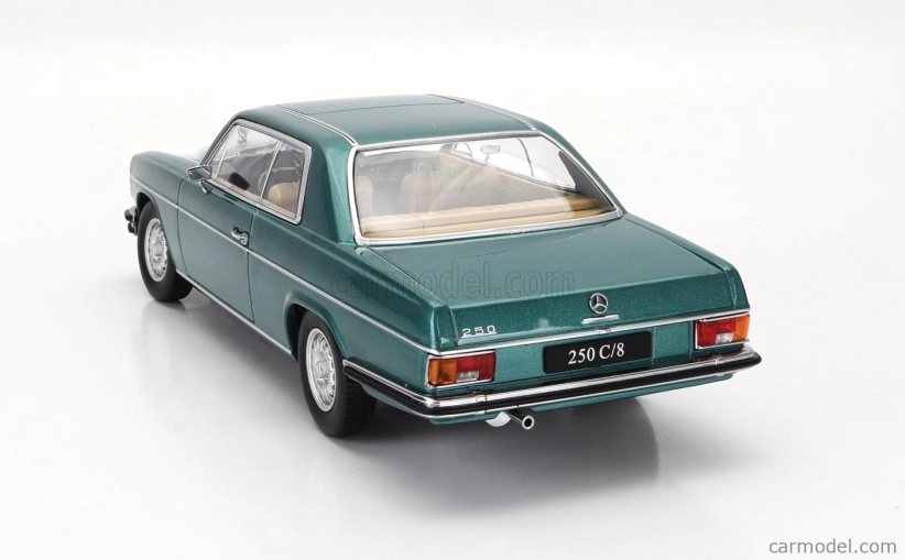 Mercedes benz 280c/8 (w114) Coupe 1969 1:18 Green Met
