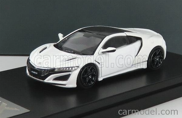 LCD model Honda Nsx 2017 1:64 biela