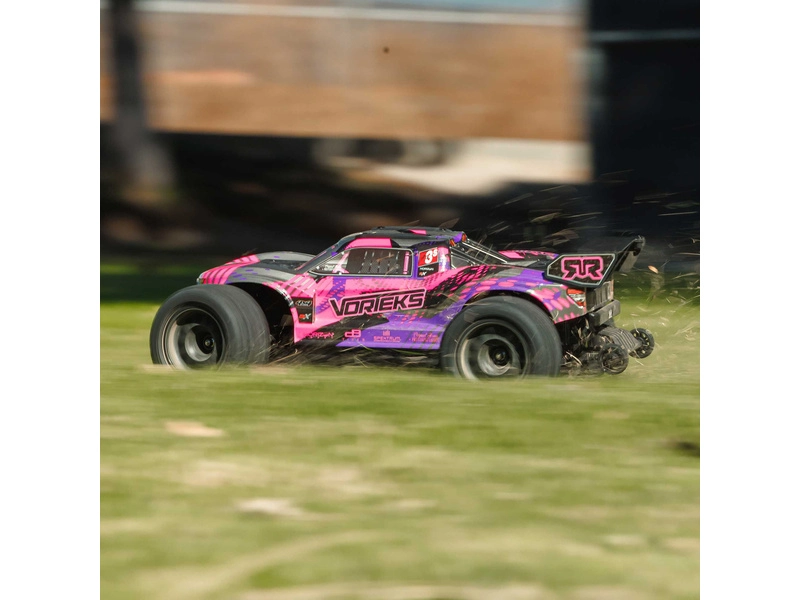 RC auto Arrma Vortex 223S BLX 1:10 4WD RTR DSC, červená