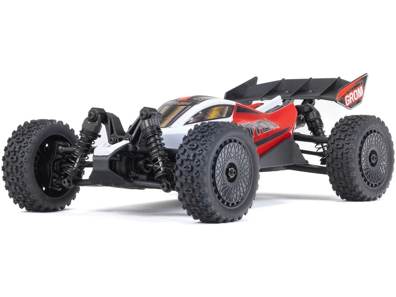 RC auto Arrma Typhon Grom 1:18 4WD Smart RTR, červené