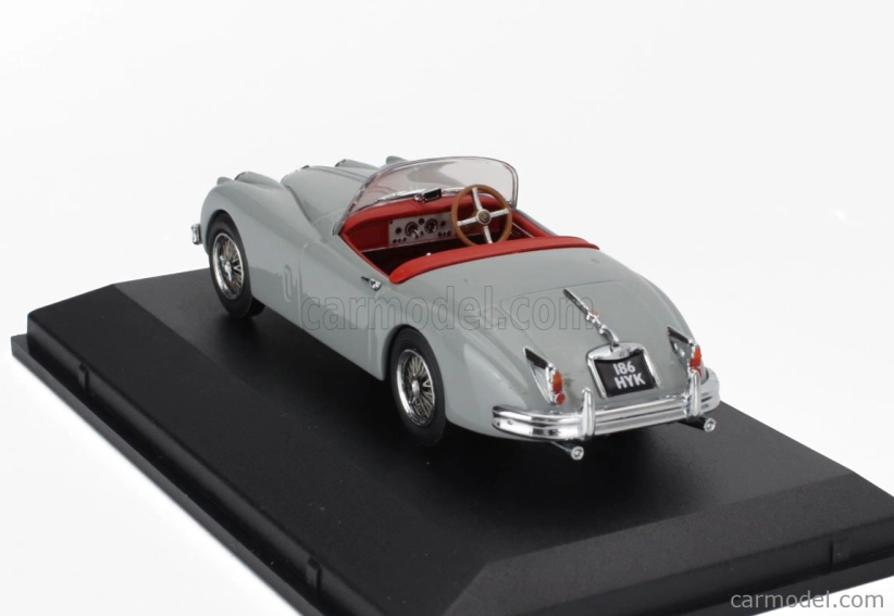 Oxford-models Jaguar Xk150 Spider Open 1958 1:43 Světle Šedá