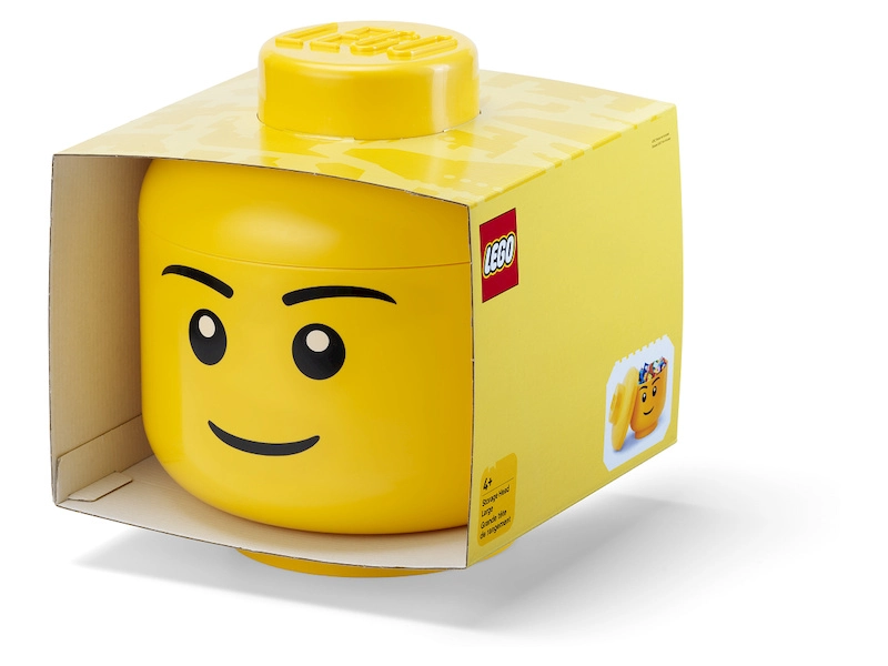 LEGO úložná hlava velká - sněhulák