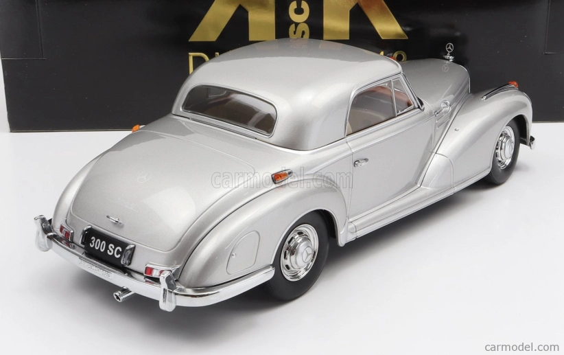 Kk-scale Mercedes benz 300s Coupe (w188) 1955 1:18 Silver