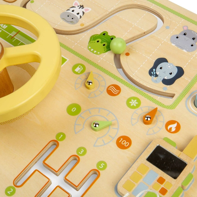 Bigjigs Toys Activity board Džungle - poškozený obal
