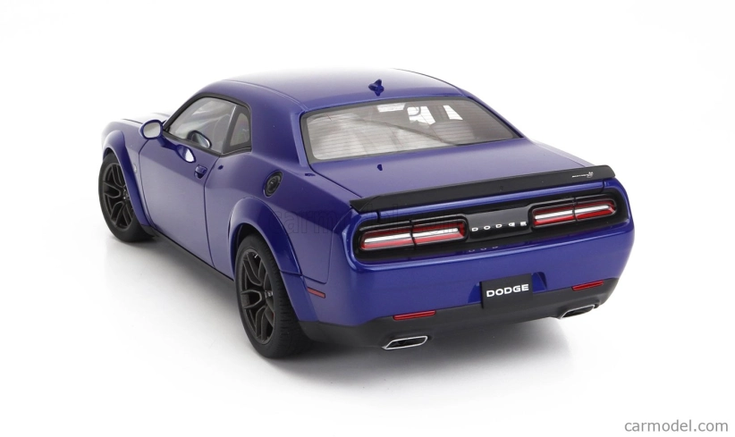 Autoart Dodge Challenger R/t Scat Pack Widebody 2022 1:18 Indingo Blue