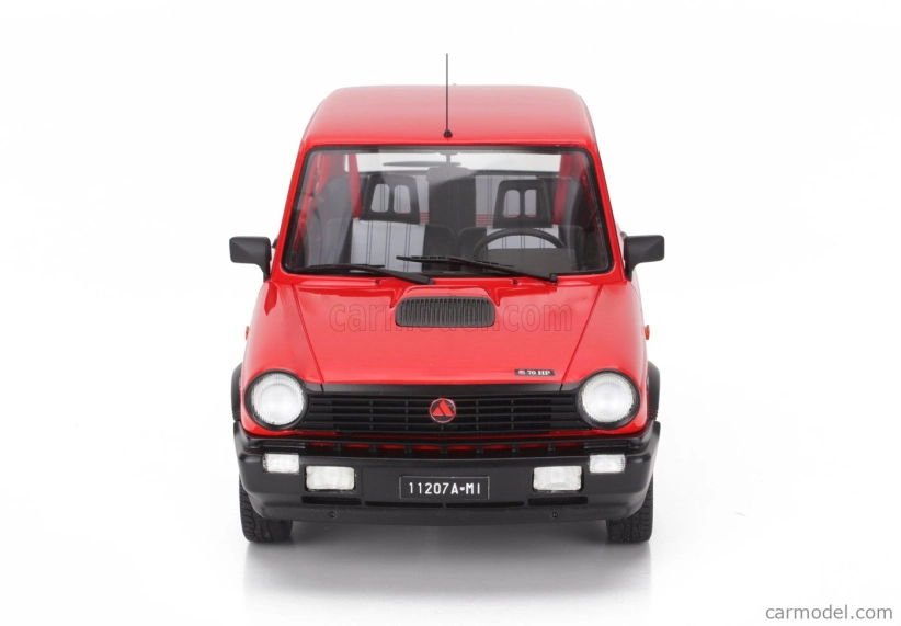 Maxima Autobianchi A112 Abarth Vii-series 1984 1:18 Rosso Corsa Červená