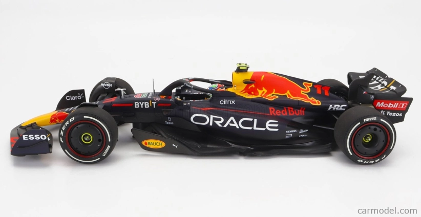 Minichamps Red bull F1  Rb18 Team Oracle Red Bull Racing N 11 2nd Belgium Gp 2022 Sergio Perez 1:18 Matná Modrá Žlutá Červená