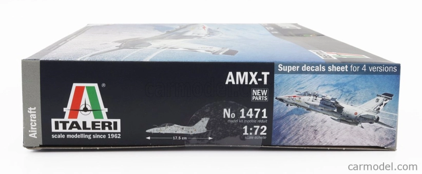 Italeri Embraer Amx-t Airplane Military 1985 1:72 /