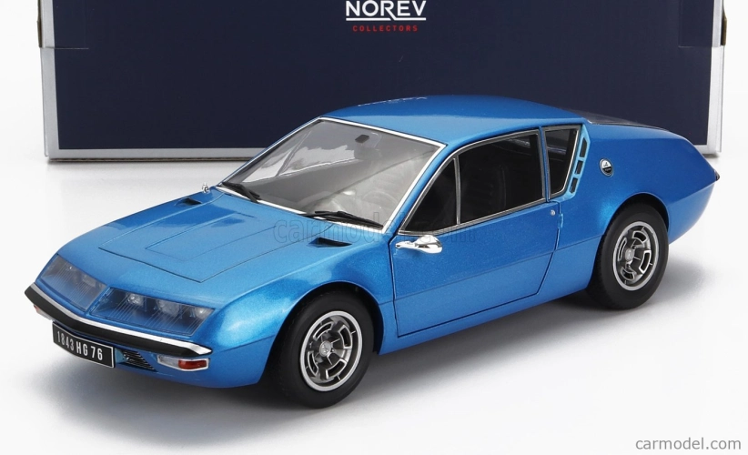 Norev Renault Alpine A310 1600 Coupe 1972 1:18 Alpine Blue