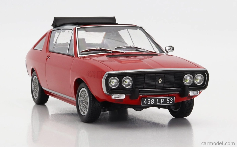 Norev Renault 17 Gordini Cabriolet 1975 1:18 Red