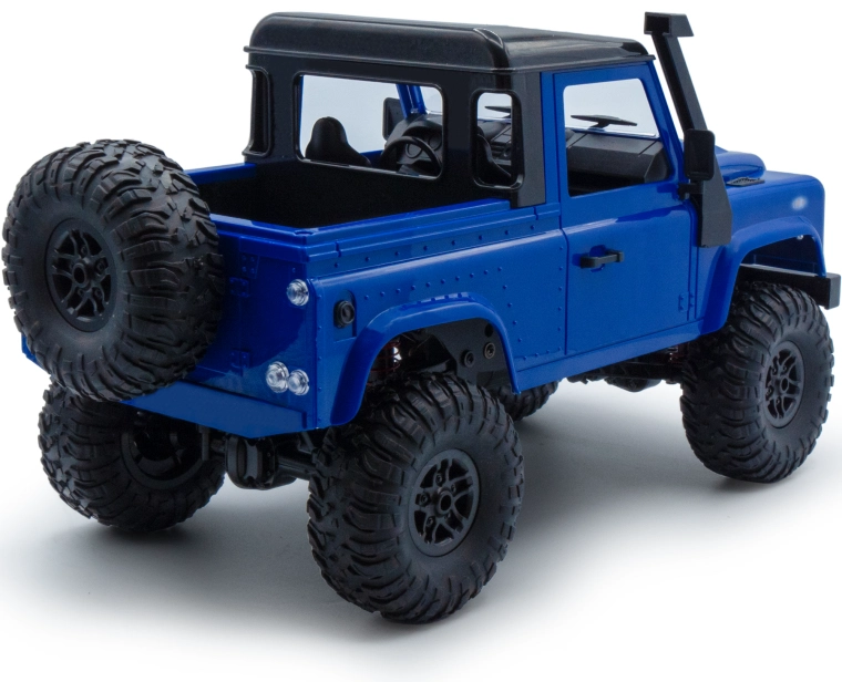 RC auto Land Rover Adventure 1/12 RTR 4WD, modrá + náhradná batéria