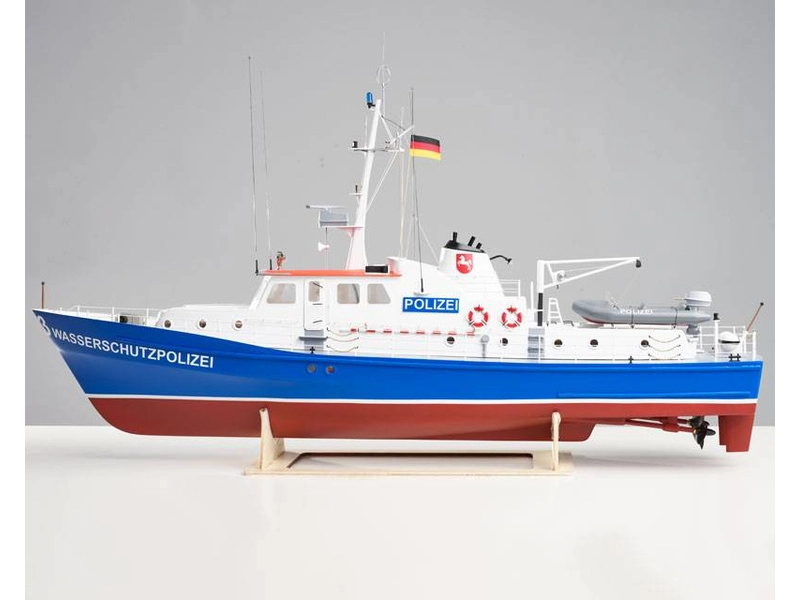 ROMARIN policajný čln W3 s doplnkami 1:25 kit