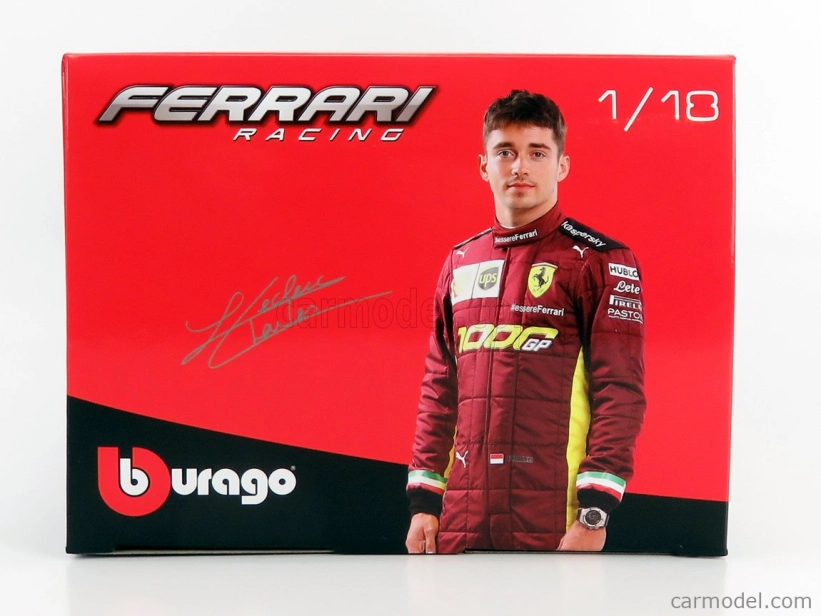 Bburago Ferrari F1  Sf1000 Team Scuderia Ferrari N 16 1:18, červená