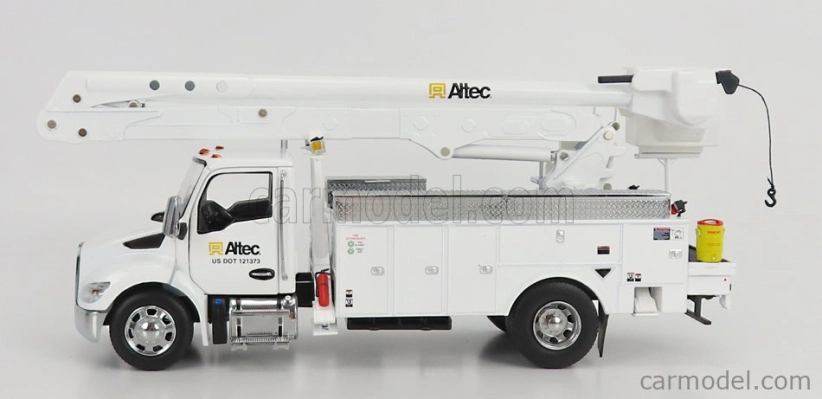 Dm-models Kenworth T380 Truck Altec Aa55 Gru Crane Elevator Con Piattaforma Cestello 2010 1:32 Bílá
