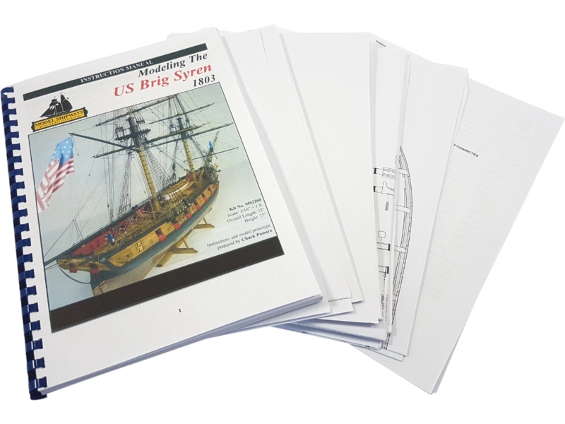 Model Shipways Syren US Briga 1803 1:64 kit