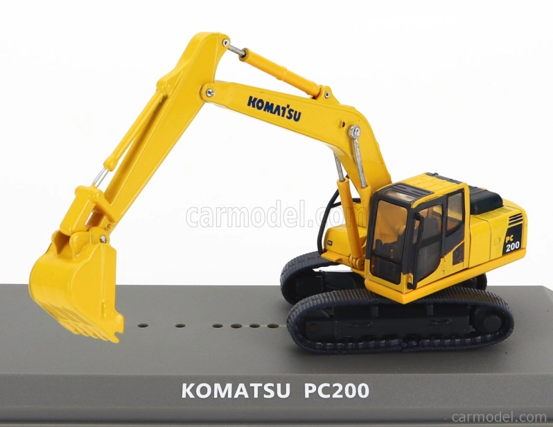 Edicola Komatsu Pc200lc Hybrid Escavatore Cingolato - Tractor Excavator 1:72 Žlutá Černá