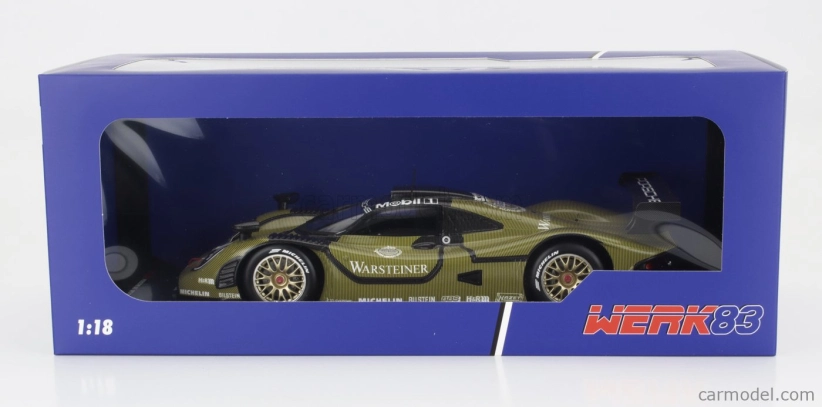 Werk83 Porsche 911 Gt1-98 Team Porsche Ag N 0 Test Car 24h Le Mans 1998 1:18 Zlatá Černá