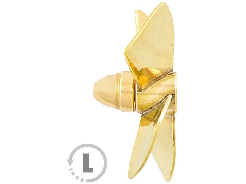 Raboesch lodná skrutka triedy 149 55 mm M4 4-listá ľavá