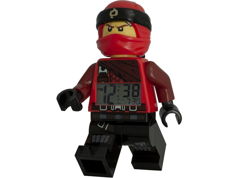 LEGO hodiny s budíkem - Ninjago Kai