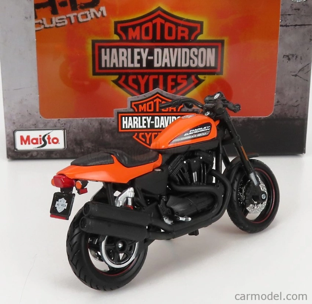 Maisto Harley davidson Xr1200x 2011 1:18 Oranžová Černá