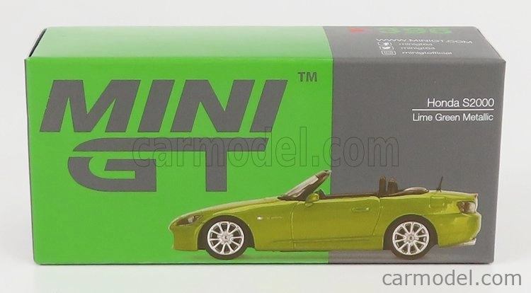 Truescale Honda S2000 Spider Open 1998 1:64 Světle Zelená Met