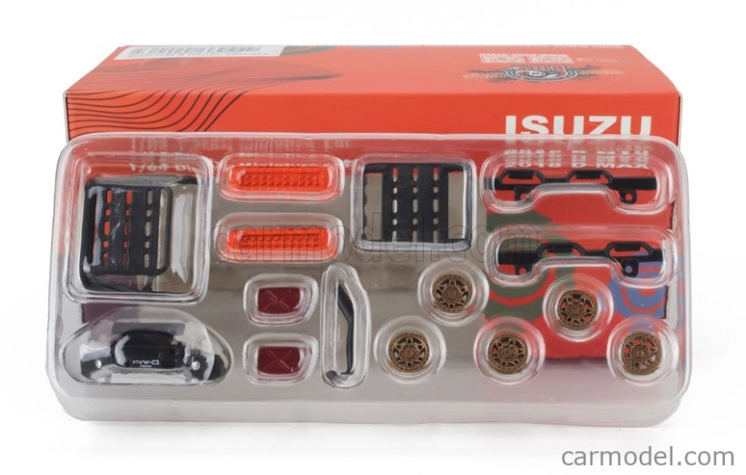 Bm-creations Isuzu D-max Pick-up Double Cabine 2018 1:64 Orange
