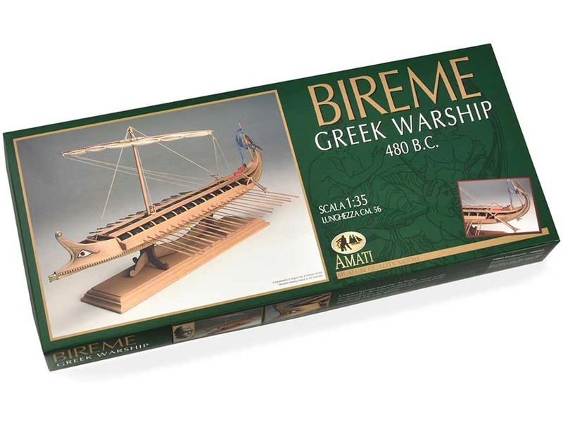 AMATI Grécka Bireme 1:35 kit
