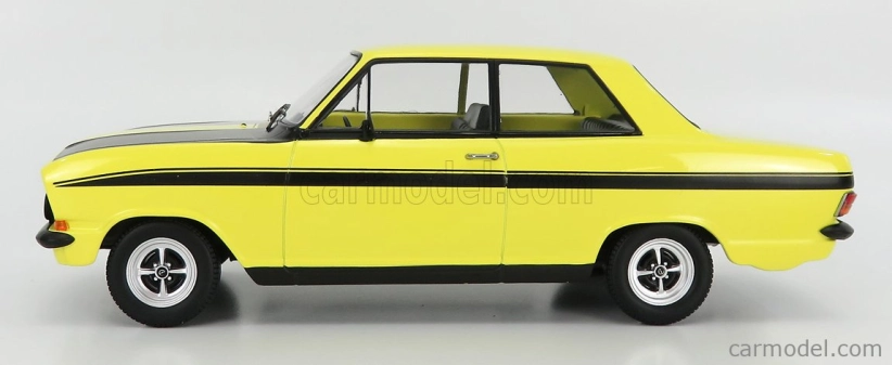 Opel Kadett B Sport 1973 v mierke 1:18 žltá čierna