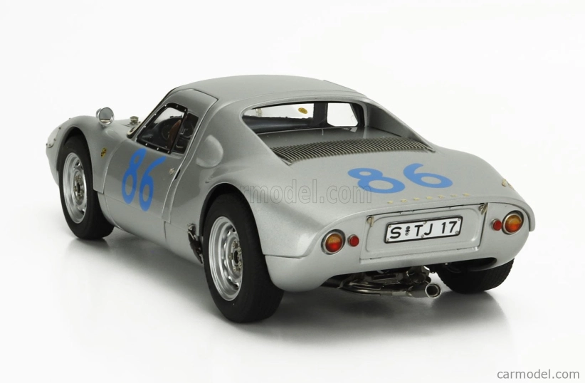 Cmc Porsche 904 Carrera Gts Ch.904-005 N 86 Winner Targa Florio 1964 Colin Davis - Antonio Pucci 1:18 Silver