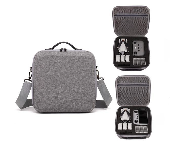 DJI MINI 3 Pro – Sivé nylonové puzdro s ramenným popruhom