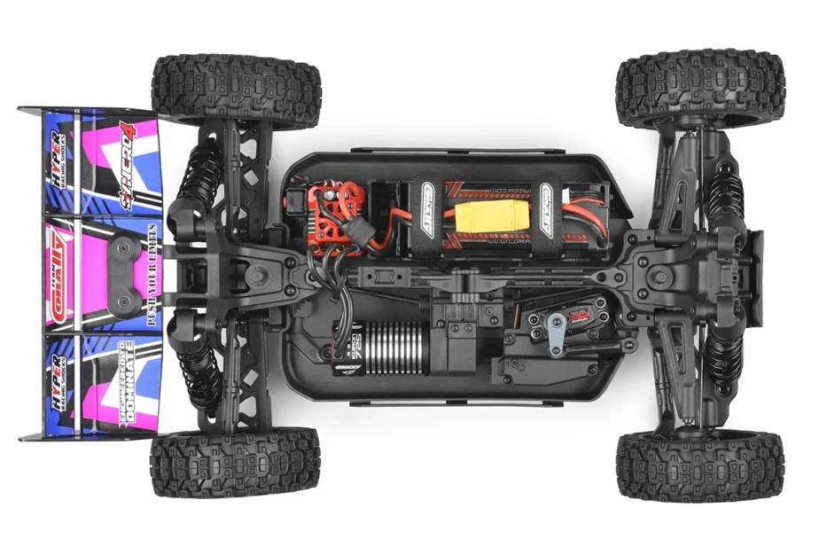 SYNCRO-4 - BUGGY 4WD 3-4S Brushless - RTR - 2026 růžová