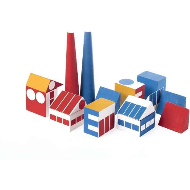Vilac Factory Town Ladislav Sutnar