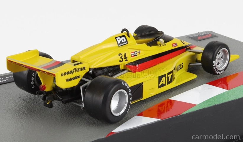 Edicola Penske F1 Pc4 Ats N 34 Sezóna 1977 Jean Pierre Jarier 1:43 Žltá