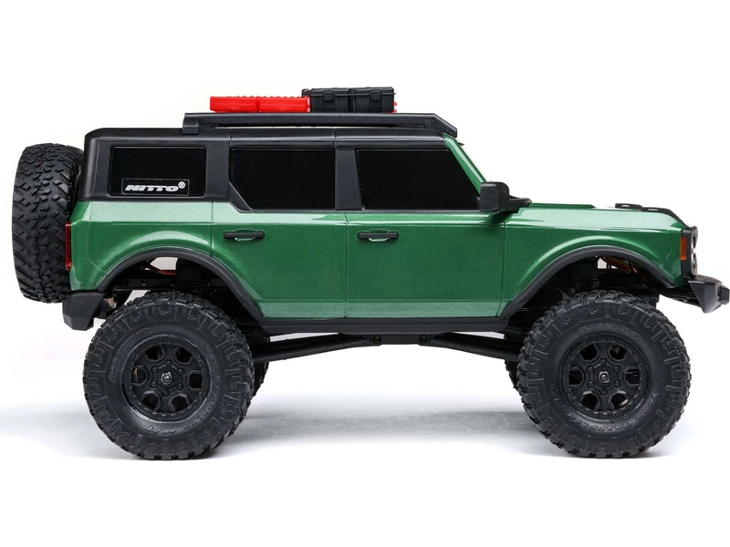 RC auto Axial SCX24 Ford Bronco 2021 1:24 4WD RTR, zelená