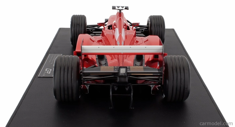Gp-repliky Ferrari F1 F399 Team Scuderia Ferrari N 3 2nd Brazilian Gp (s figúrkou pilota) 1999 Michael Schumacher - Con Vetrina - s vitrínou 1:12 červená biela