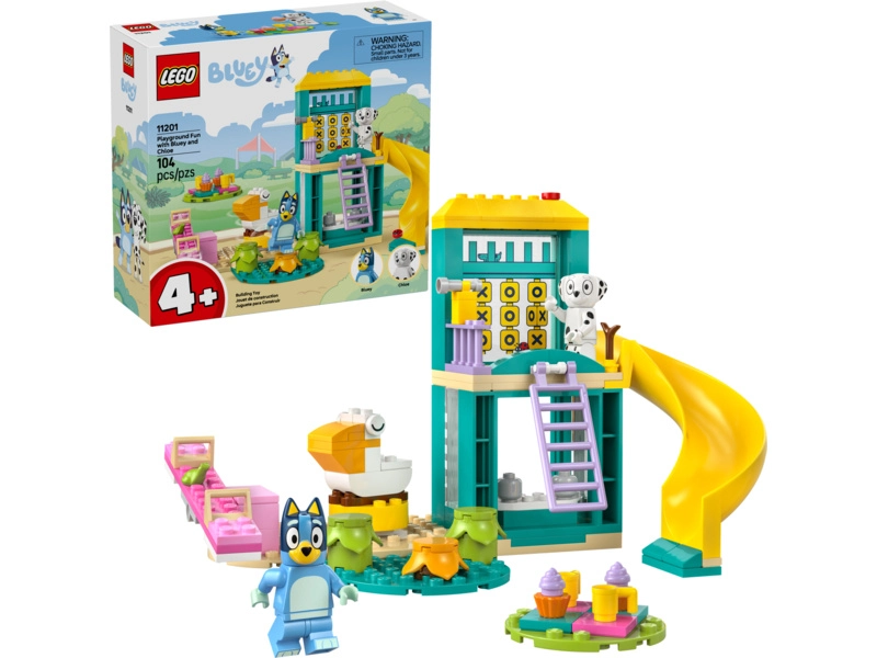 LEGO Bluey - Bluey, Chloe a zábava na ihrisku