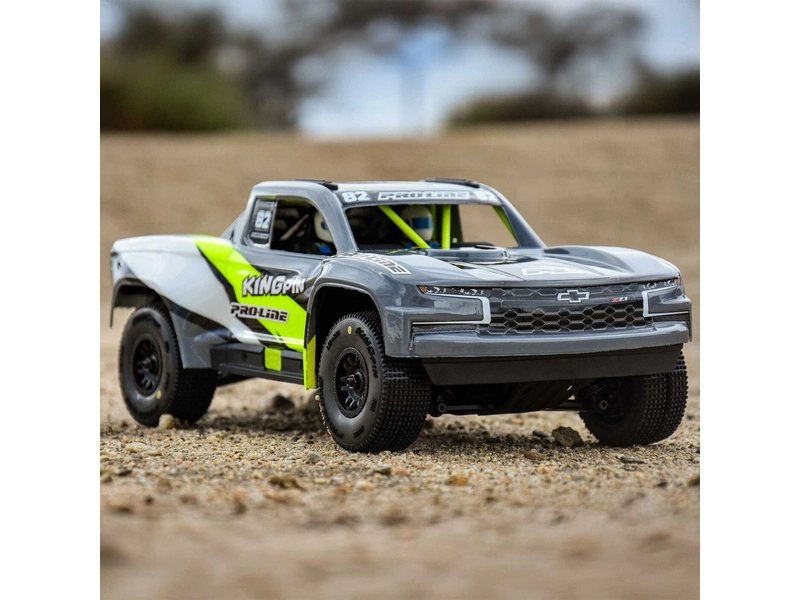 Pro-Line kolo 1:16, pneu King Pin, disk černý H12mm (4): Mojave Grom