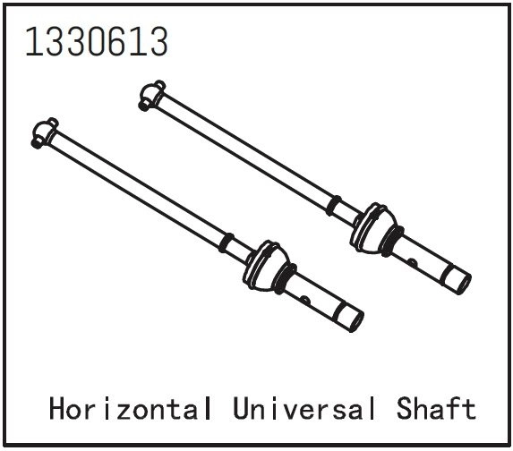 1330613 - Horizontal Universal Shaft Absima Yucatan