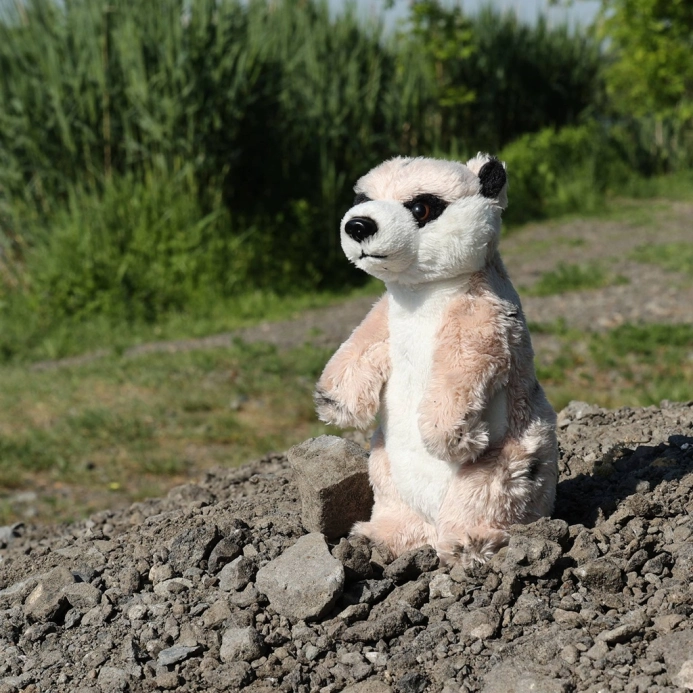 Rappa Plyšová surikata stojaca 14 cm ECO-FRIENDLY