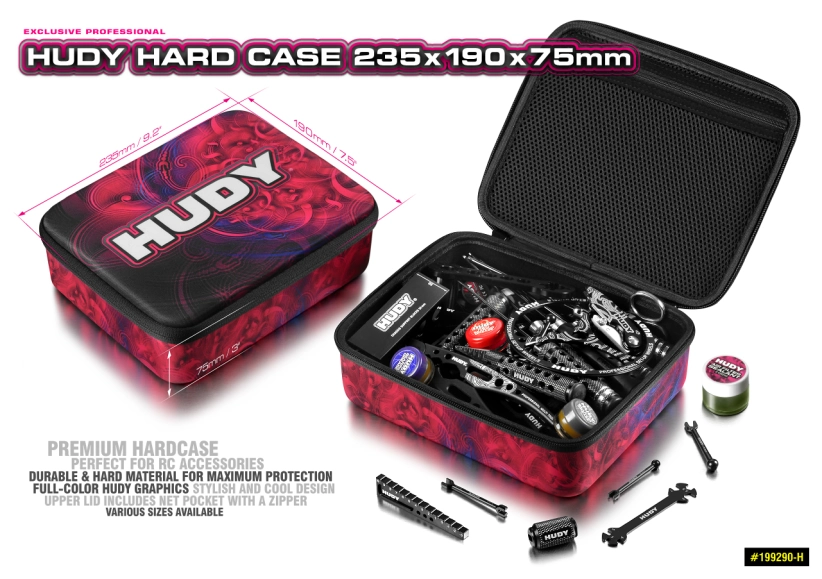 HUDY Prepravný box 235x190x75 mm