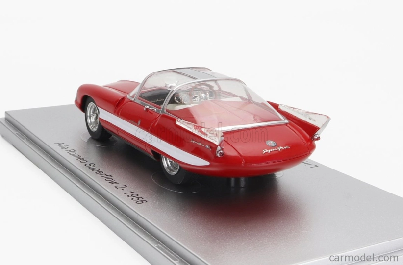 Kess-model Alfa romeo 6c 3000 Superflow Ii Pininfarina 1956 1:43 červená biela