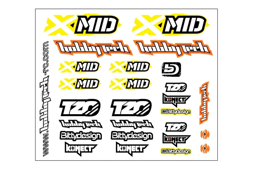 Xmid Buggy Nálepky