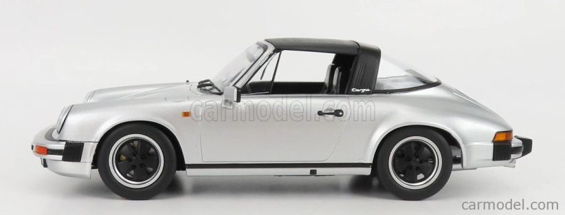 Kk-scale Porsche 911 Sc Targa 1983 - With Extra Hard-top 1:18 Silver