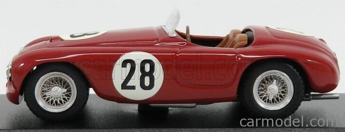 Art-model Ferrari 166 Mm Barchetta N 28 (chassis N 0790) 1:43, červená