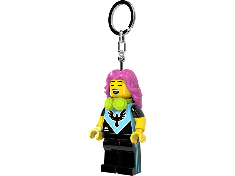 LEGO svietiaca kľúčenka – Hráčka videohier