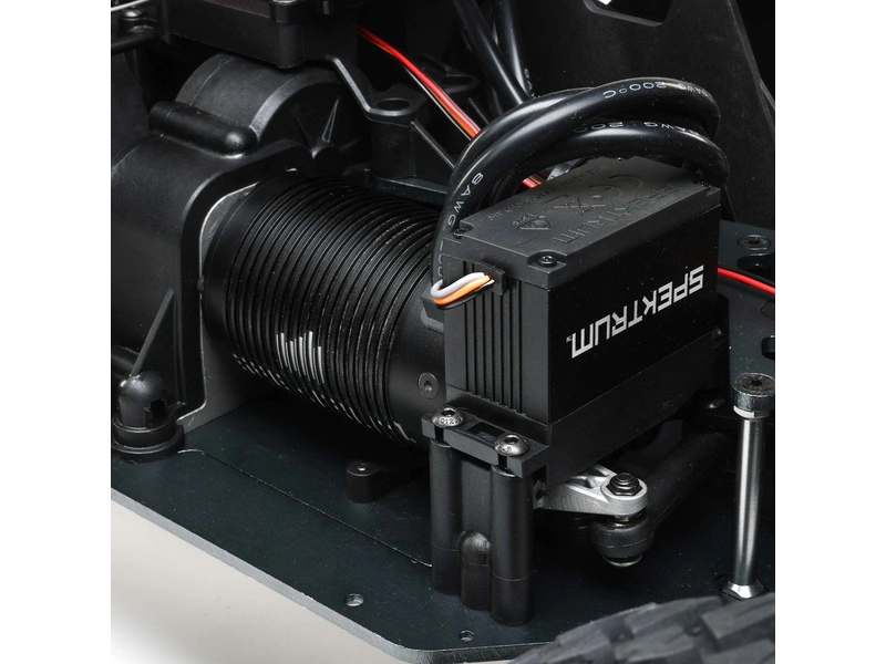 RC auto Losi Super Rock Rey V2 1:6 4WD RTR, sivé