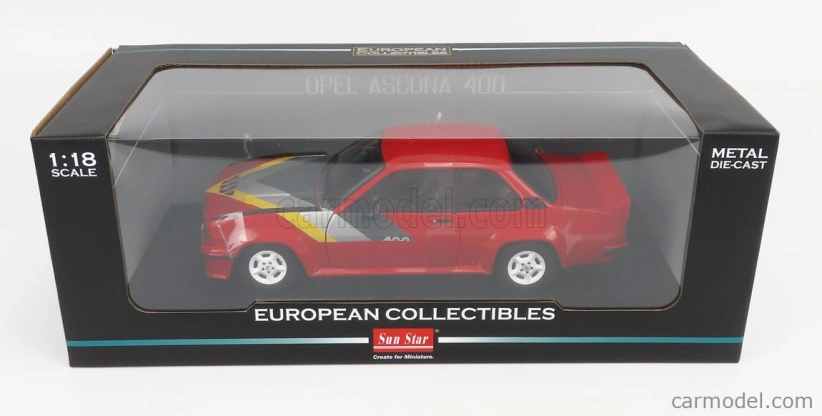 Sun-star Opel Ascona 400 1980 1:18 Red