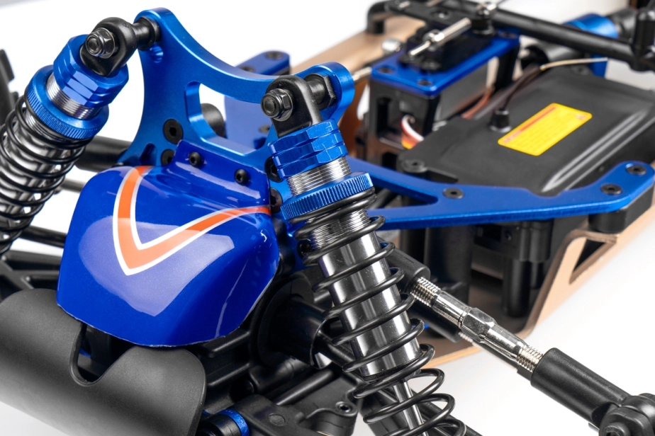 HiMOTO 1:5 Buggy RAPTOR 5XB 32cc 2,4 GHz RTR set, modrá