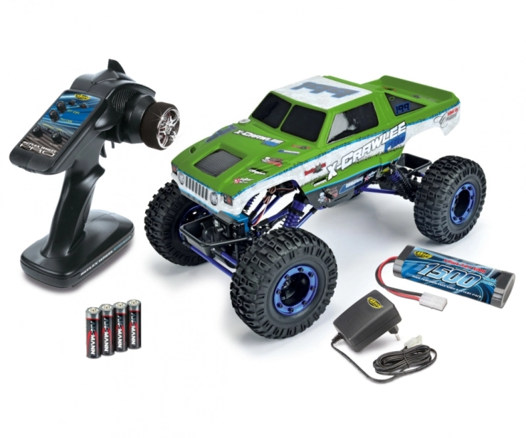 RC auto X-Crawlee PRO 1:10, zelená
