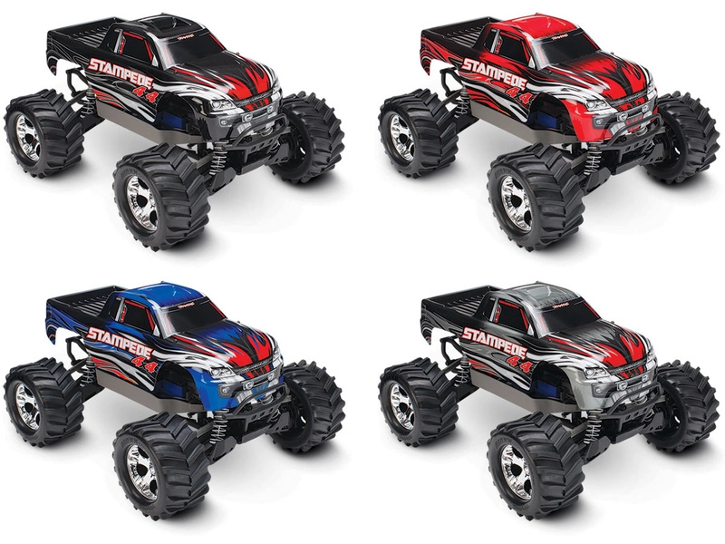 RC auto Traxxas Stampede 1:10 4WD RTR, červená